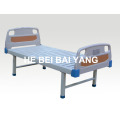 (A-104) Flat Hospital Bed with ABS Bed Head